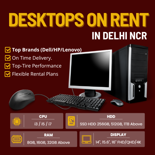 Desktop On Rent in Delhi NCR